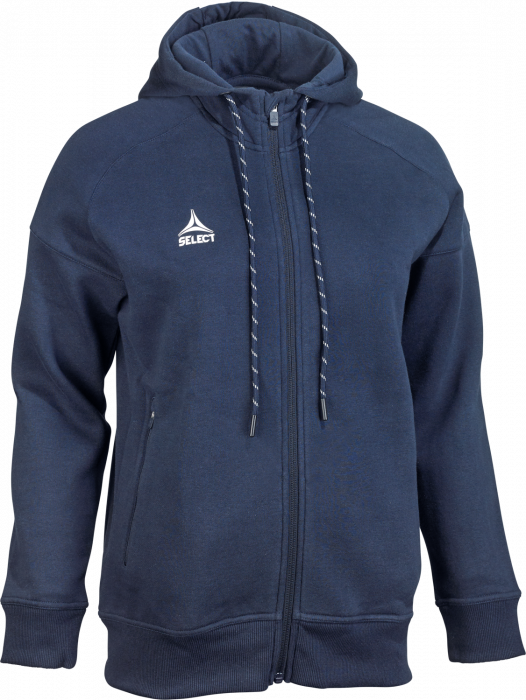 Select - Oxford V25 Hoodie W. Zip Women - Marineblau