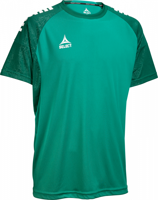 Select - Spain V25 Player Shirt S/s - Groen & wit