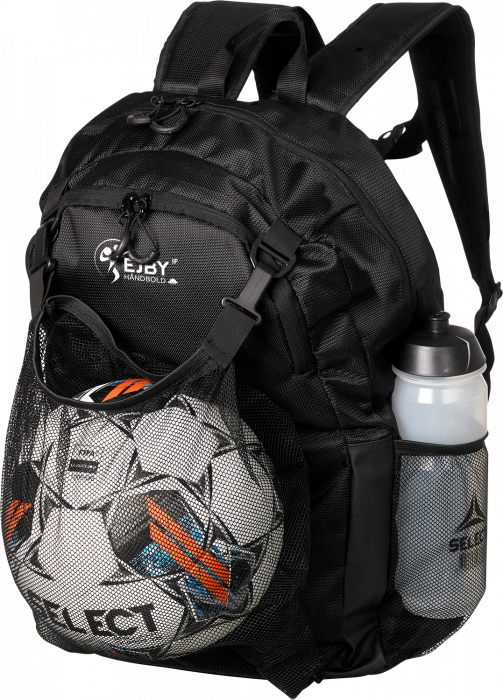 Select - Ejby If Håndbold Backpack W/net For Ball - Noir